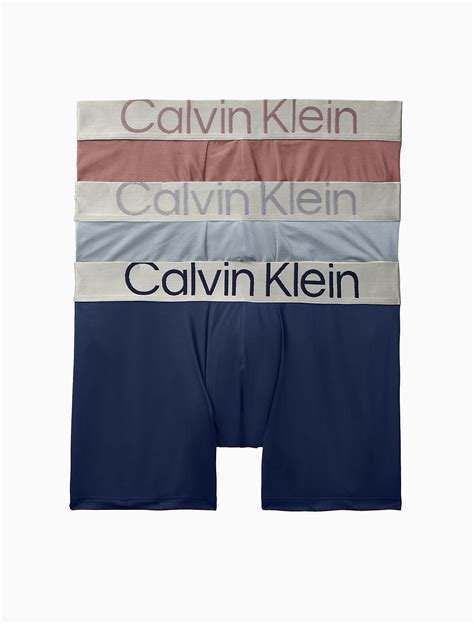 calvin klein men's reconsidered steel micro 3-pack boxer brief|Calvin Klein Boxer brief microfiber.